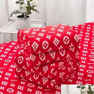 Blankets Bedding Sets Blanket Solid Color Quilt Er Pillowcases Silk Luxury Cool Summer With Duvet Flat Sheet Pillowcase High Quality Dhi0W