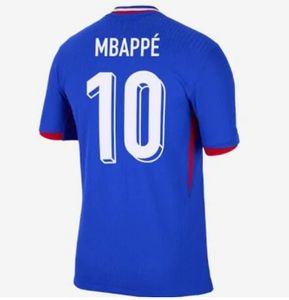 French Club Full Sets 2024 BENZEMA Soccer Jerseys 24 25 GIROUD MBAPPE GRIEZMANN SALIBA PAVARD KANTE Maillot De Foot Equipe Maillots Men Women Kids Kit Football 844693