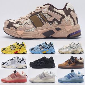 2024 Outdoor Shoes Forum Low x Bad Bunny Mens Women Luxury Running shoe Pink Easter Egg Buckle Brown Back to School Ice Blue Grey Crew Green Suns OG Trainers Sneakers