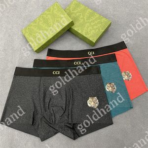 Male Briefs Underwear Designer Man Boxer Shorts Luxury Brand Comfortable Underpant Boxed Underpants