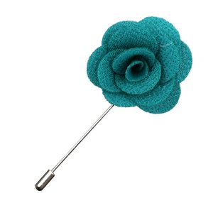 Pins, Brooches Mens Lapel Pins Handmade Rose Flower Boutonniere Stick For Man Suits Jewelry Accessories Drop Delivery Dhgcb