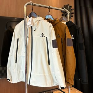 2024 Spring ACG małe logo męskie męskie odzież robocza kurtka kieszonkowa z kapturem z kapturem Hip Hop Hip Hop Hop Hoodiew płaszcz kurtki
