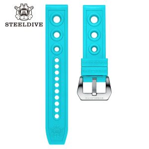 Components Rubber Strap 20mm Replacement Watch Bands Automatic Watch Bracelets Dive Watches Strap 20/22mm