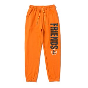 Vlone Men's Pants Guard Pants Classic Reflective Letters Fashion Clothing Märke Mäns lyxkläder Pure Cotton Simple Street Hip Hop Casual Pants 661