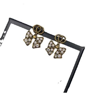 2023 New Charm Butterfly for Women's Fashion Metal Hot Earrings with Box