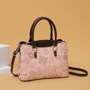 Pink sugao women luxury designers handbag tote bag shoulder crossbody bag high quality large capacity pu leather fashion shopping bag purse HBP