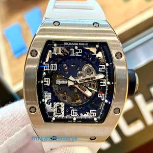 RM Watch Fliegeruhr Beliebte Uhr RM010 Serie RM010 Platinum Full Hollow