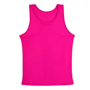 Women's Blouses Women Retro 80s Clothing Set Bright Color Mesh Top Vest With Short Sleeve O-neck Cropped Tops Racerback For Sexy