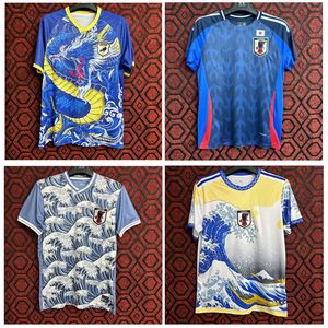 Nova camisa de futebol do Japão Jogador da Copa do Mundo MINAMINO TOMIYASU TSUBASA Mitoma Maeda maillot camisa de futebol japonesa KYOGO Asano Ito SHIBASAKI KUBO KAMADA camisa dos fãs