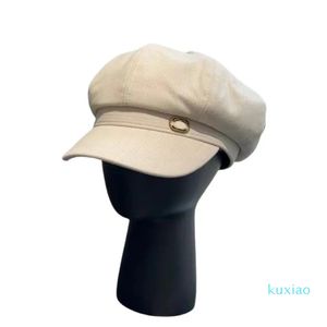 Cappelli Cappello da sole autunnale e invernale per uomo e donna Berretto firmato Brim Newsboy Hats