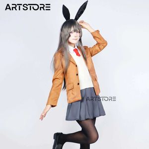 Cosplay Anime Costumes Sakurajima Mai Rollspel Come On Rascal drömmer inte om Bunny Girl Senpai Maic24321