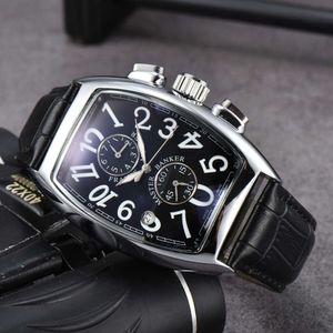 2023 Shopee masculino cinco agulhas relógio de quartzo de alta qualidade cronógrafo