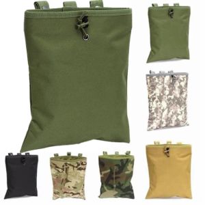 Väskor Molle System Tactical Molle Dump Magazine Pouch Hunt Recovery Midjeväska mag Drop Pouches Army Militära tillbehör Väskor