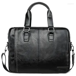 Bag Handbags For Men Laptop With One Shoulder Korean Version Fashionable Recreational Slanting Bags Briefcase Computer