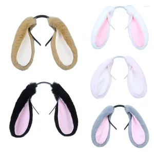 Party Supplies For Creative Plush Long Ears Hair Hoop Lop-eared Headband Accessories All- Hairband Daily Wear
