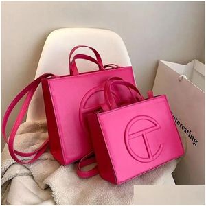 Depolama Çantaları Moda Shoder Crossbody Candy Renksbags Kadınlar / Kadın Telefon Çantaları Çanak Çantalar Üst Kabul Büyük Kapasiteli Tote Drop Deli Dhu96