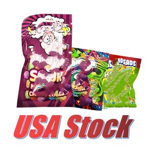 D9 prefilled edible gummies mushroom candy packaging ziplock smell proof 500MG 600MG mylar bag baggies more prefilled DM USA STOCK