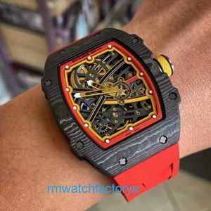 エキサイティングな排他的な腕時計RMウォッチRM67-02自動機械時計RM6702ドイツ限定版NTPTファッションカジュアルリスト