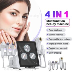 Newest 7D Hifu Face Lifting Anti-wrinkle Fat Removal Machine 4 IN 1 20000 12Lines ICE HIFU Morpheus 8 RF Microneedling Skin Tightening Face Lift Equipment
