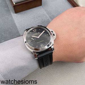 2024 Panerass Luxus-Designeruhren Armbanduhren 1950er Serie Präzisionsstahl Automatische mechanische Uhr Herren Pam00359 Luminos