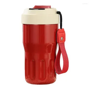 Water Bottles Smart Thermal Mug 500ml Insulated Bottle With Large Opening Recreation Accessories For Traveling Home Hiking