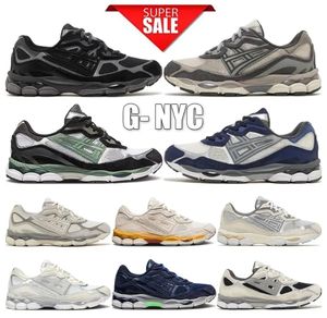 Top Gel NYC Scarpe da corsa per maratona TN Designer Farina d'avena Calcestruzzo Blu scuro Acciaio Grigio ossidiana Crema Bianco Nero Ivy Outdoor Trail Sneakers Doernbecher OG