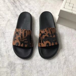 Designer Slides Mens Women Slippers Summer Sandal Beach Slide Flat Platform Ladies Home Shoes Flip Causal Slipper