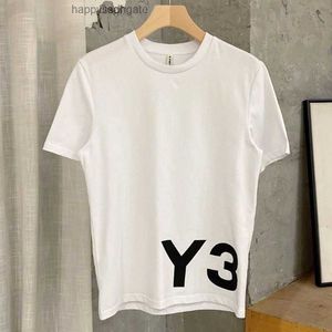 夏の半袖Tシャツ男性女性スウェットシャツY3デザイナーTシャツ丸ネックTシャツメンズプルオーバーシャ​​ツ4xl