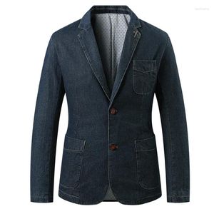 Men's Jackets 2024 Spring And Autumn Large Fashion Casual Suit Flip Collar Slim Fit Jacket