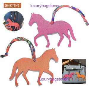 Hremms Kelyys Classic high end Designer Fashion Bag for womens key pendant bag luxury backpack colorful rope horse accessories Original 1:1 with real logo and box C2KD