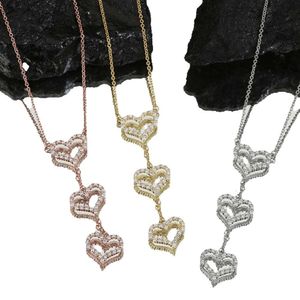 Jewlery Women Heart Necklace Designer Womens with diaomnds s Platinum Party Gifts for Lady