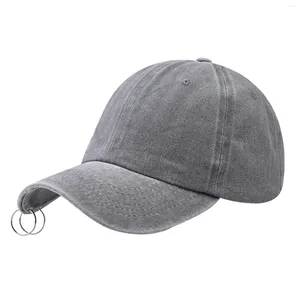 Ball Caps Hard Baseball Cap Men Ladies Hat Fashion Dżins Bluckle Outdoor Sunshreen Sunshade Cheer Base