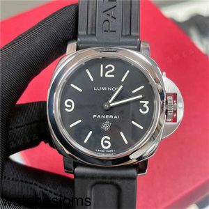 Luxury Designer Panerass Watches Wristwatches Series Manual Mechanical Wristwatch Swiss Men's Watch 44mm Waterproof Stainless Steel High Quality
