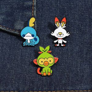 Jogo elf pin bonito anime filmes jogos duro esmalte pinos coletar desenhos animados broche mochila chapéu saco colar lapela emblemas