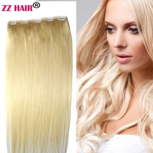 Pezzo ZZHAIR estensioni dei capelli umani brasiliani di Remy al 100% 16 