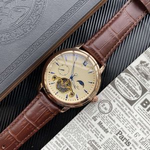 2021 Men's Stainless Steel Automatic Mechanical Business Quartz Watch