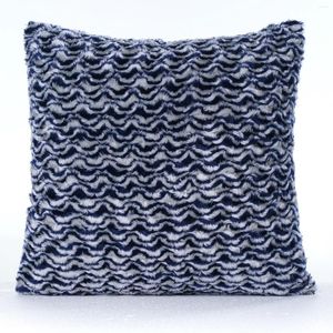 Pillow High-end Tuscan Imitation Fur Throw Luxury High Grade Sofa Super Soft Plush Seat /Back S Pillows