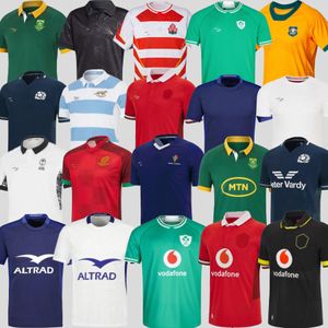 Fiji Japan Ireland Rugby Jersey 23 24 Scotland South Englands African Australia Argentina Home Away French Waleser Alternate Shirt Size S-5xl