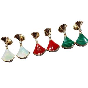 20 Styles of Pure Sier Single-layer Double-layer Small Skirt Fritillaria Designer Jewelry for Women Green White Red Black Valentines Day Engagement Marry Gift