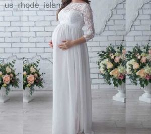 Sleep Lounge Pregnant womens lace long dress maternity dress wedding dress photography party dressL2403