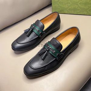 Designer loafers män loafers äkta läder skor män skor män tryckt mule rund tå loafers mule mode affärsskor storlek 38-45 3.20 16