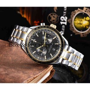 Wristwatch Coodity g Awatches o Luxury Dsinr 2022 m e N's Stl Band Businss Two y 5-pin Calndar Watch montredelu 269