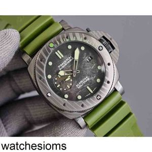 Mechaniczne zegarki Projektant Paneraii ruch mody Szwajcarskie automatyczne szafirowe lustro 47 mm 13 mm importowana gumowa opaska