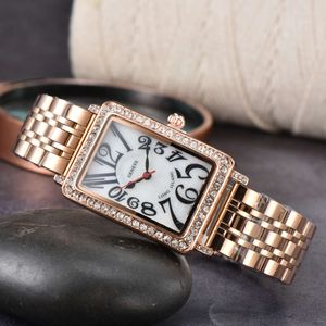 2022 Proste lato proste i eleganckie kwadratowe zegarek dla kobiet w stylu Instagram