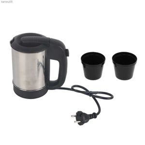 Ketle elektryczne czajnik elektryczny 0,5 l Mini Electric Kettle Water Boatle Stal nierdzewna Automatyczna zasilanie OFF Portable Travel Kettle UE 220VL2403