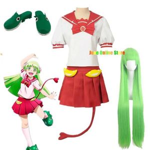 Anime Cosplay Costumes Welcome Demon School Iruma Kun Valac Clara Role-playing to Customize the Female Sailor Set Devil Tail Topc24321 Cusmize