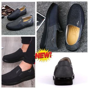 Shoes GAI sneaker sports Cloth Shoe Men Single Business Low Top Shoes Casual Soft Sole Slippers Flat soled Men Shoes Black comfort soft size 38-50