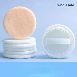 Wholesale 100 Pcs Cotton Dry Powder Puff Honey Powder Loose Powder Makeup Powder Puff Makeup Artist Cotton Puff Cosmetics Tool 240319