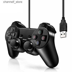 Oyun Denetleyicileri Joysticks USB Kablolu PC Oyun Denetleyicisi Winxp/Win7/Win8/Win10Y240322