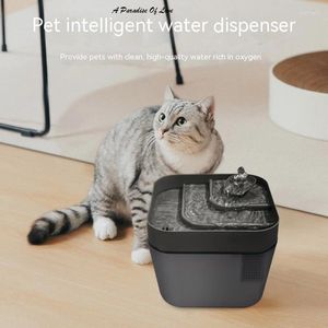 Cat Carriers Automatic Fountain Water Drinking Feeder Bowl Pet Dog Dispenser Mute Electric